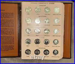 Dansco 1999-2008 state quarter complete set P D S and Silver S-ALL From US Mint