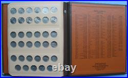 Dansco Album 7113 Jefferson Nickels 1938-2006 Complete Set 152 coins mostly circ