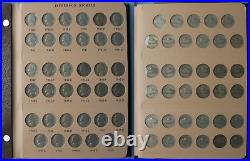 Dansco Album 7113 Jefferson Nickels 1938-2006 Complete Set 152 coins mostly circ
