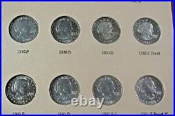 Dansco Complete Susan B Anthony Set With Proofs 1979- 1981 P, D, S