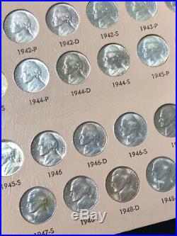 Deluxe Bu 1938-2019 Pds Jefferson Nickel Complete Set 251 Coins 1954 Proofs