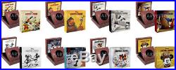 Disney Mickey Through The Ages Complete Set Ngc Pf70 First Day Of Issue