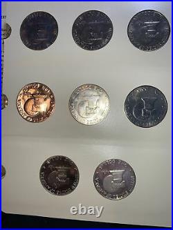 EISENHOWER DOLLARS Complete Set+ 1971-1978 in Littleton Proof & Business Strikes