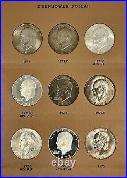 Eisenhower Complete Set with Choice/Gem Proofs in Dansco Album BEST for PRICE