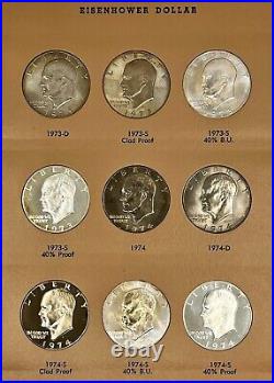 Eisenhower Complete Set with Choice/Gem Proofs in Dansco Album BEST for PRICE