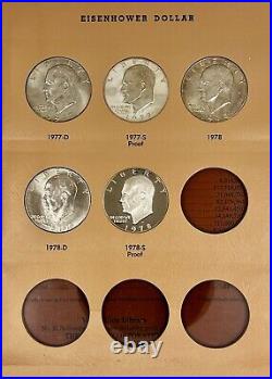 Eisenhower Complete Set with Choice/Gem Proofs in Dansco Album BEST for PRICE