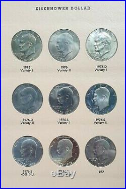 Eisenhower Dollar Complete Set GEM BU & PROOF 32 Coins + 4 EXTRA