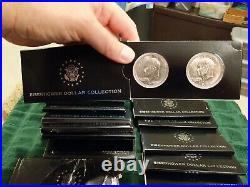 Eisenhower Dollars (Complete set of 32 Dollars) 1971-1978