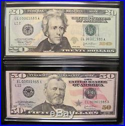 FEDERAL RESERVE EVOLUTIONS! RARE. COMPLETE SET From All 12 Banks 2004 Series