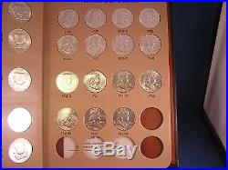 FRANKLIN HALF DOLLAR SET 1948 1963 Complete Set 35 GEM Coins in Dansco ALBUM