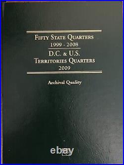 Fifty State Quarters Proof Set complete in archival type album already mounted