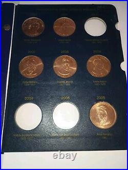 First Spouse Medal Set (Almost Complete) With 2013 / In Whitman Folder