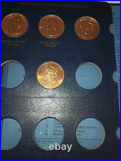 First Spouse Medal Set (Almost Complete) With 2013 / In Whitman Folder