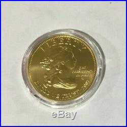 First Spouse Uncirculated Gold Liberty $10 Half Ounce coins complete set (4)