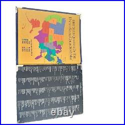 First State Quarters United States Collector's Map 1999-2008 Complete Set Used