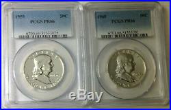 Franklin Complete Proof Set Pcgs Pr66 All Blazers Mirror Finish Free Shipping