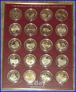 Franklin Mint History Of The United States-200 Bronze Coins Complete Set-1776