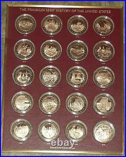 Franklin Mint History Of The United States-200 Bronze Coins Complete Set-1776