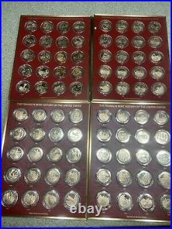 Franklin Mint History of The United States 200 Bronze Coin Complete Set 1776