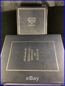 Franklin Mint Medallic History of Science Sterling Silver 100 Coins Complete Set