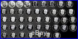 Full Complete Set Of Proof Kennedy Halfs 1964-2007 43 - Gem Proof/sms Coins