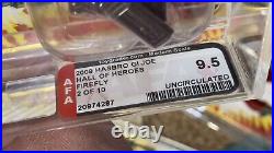 G. I. Joe Hall of Heroes AFA Graded Complete Set of 10 Archival Uncirculated