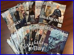 Game Of Thrones Entertainment Weekly Complete Set New Uncirculated 16 Covers