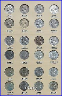 Jefferson Nickel (1938-1972 D) High Grade Complete 87 Coin Set Collection