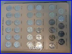 Jefferson Nickel Complete BU Set(1938-2018)+Proofs All Uncirculated PROFESSIONAL