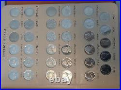 Jefferson Nickel Complete BU Set(1938-2018)+Proofs All Uncirculated PROFESSIONAL