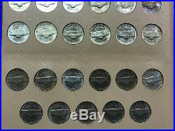 Jefferson Nickel Set BU Uncirculated & Proof Complete 1938-1993 Dansco 159 Coins
