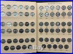 Jefferson Nickel Set BU Uncirculated & Proof Complete 1938-1993 Dansco 159 Coins