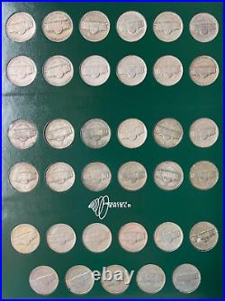 Jefferson Nickels Including Proof Issues 1938-2002 Complete Set Intercept Shield