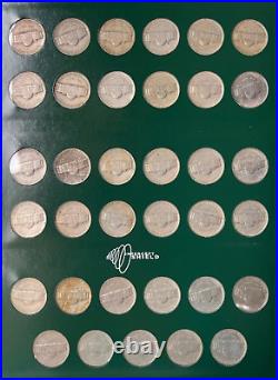 Jefferson Nickels Including Proof Issues 1938-2002 Complete Set Intercept Shield