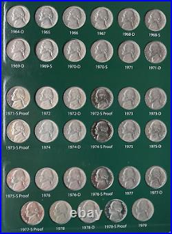 Jefferson Nickels Including Proof Issues 1938-2002 Complete Set Intercept Shield