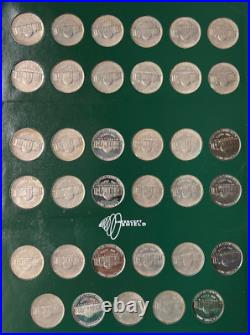 Jefferson Nickels Including Proof Issues 1938-2002 Complete Set Intercept Shield