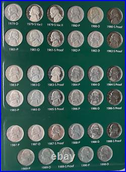 Jefferson Nickels Including Proof Issues 1938-2002 Complete Set Intercept Shield