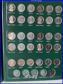 Jefferson Nickels Including Proof Issues 1938-2002 Complete Set Intercept Shield