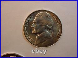 Jefferson Silver War Nickel Very Nice Bu Complete 11 Coin Set In Holder! #155