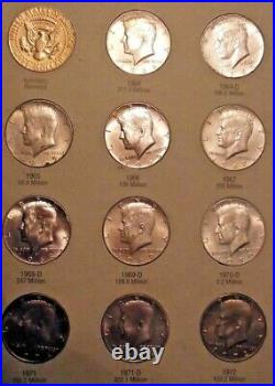 Kennedy Half Dollar Set 1964 To 2021 P & D Complete 108 Coin Set