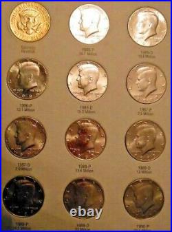 Kennedy Half Dollar Set 1964 To 2021 P & D Complete 108 Coin Set