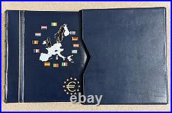 Leuchtturm Album and Complete Set of Uncirculated 2002 Euro Coins