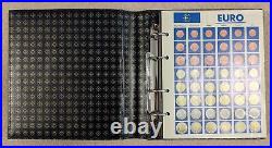 Leuchtturm Album and Complete Set of Uncirculated 2002 Euro Coins