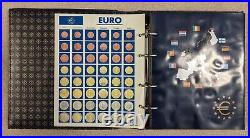 Leuchtturm Album and Complete Set of Uncirculated 2002 Euro Coins