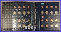 Leuchtturm Album and Complete Set of Uncirculated 2002 Euro Coins