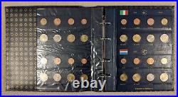 Leuchtturm Album and Complete Set of Uncirculated 2002 Euro Coins