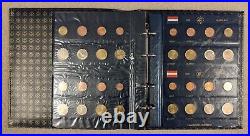 Leuchtturm Album and Complete Set of Uncirculated 2002 Euro Coins