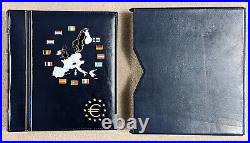 Leuchtturm Album and Complete Set of Uncirculated 2002 Euro Coins