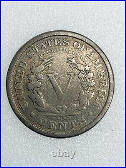 Liberty V Nickel 34 Coin Complete Set Dansco Album 1885,1886,1912S & Racketeer