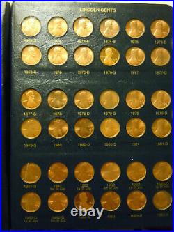 Lincoln Cents Complete set -1.1909 to1987. Very high grade